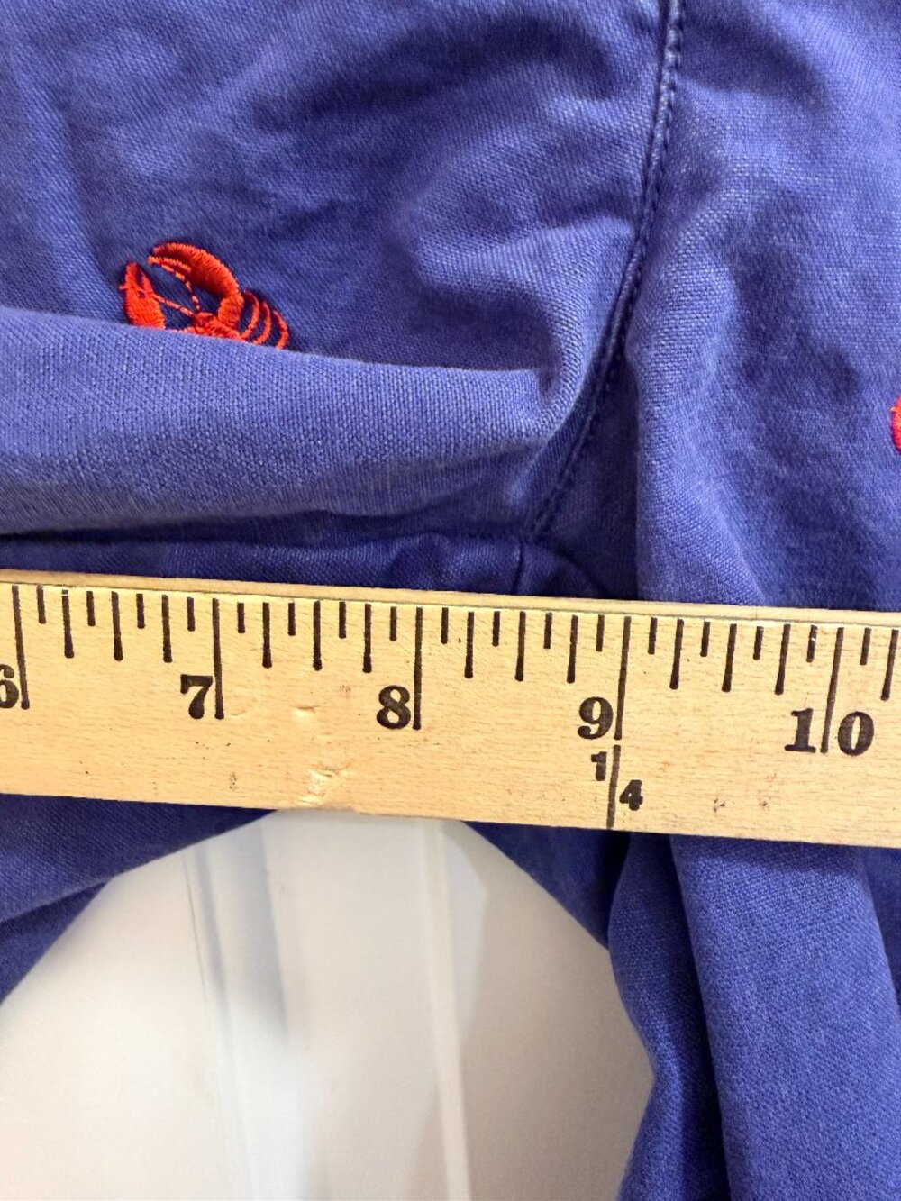 Vineyard Vines Lobster Embroidered Club Shorts 33 - Picture 8 of 11